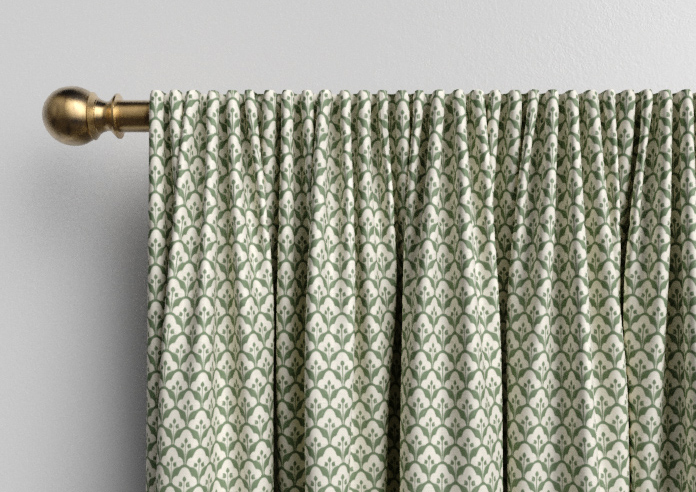 Scallop and Bud, Coriscon - Made to Measure Curtains - Image 9